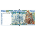 P813Tk Togo - 5000 Francs Year 2002